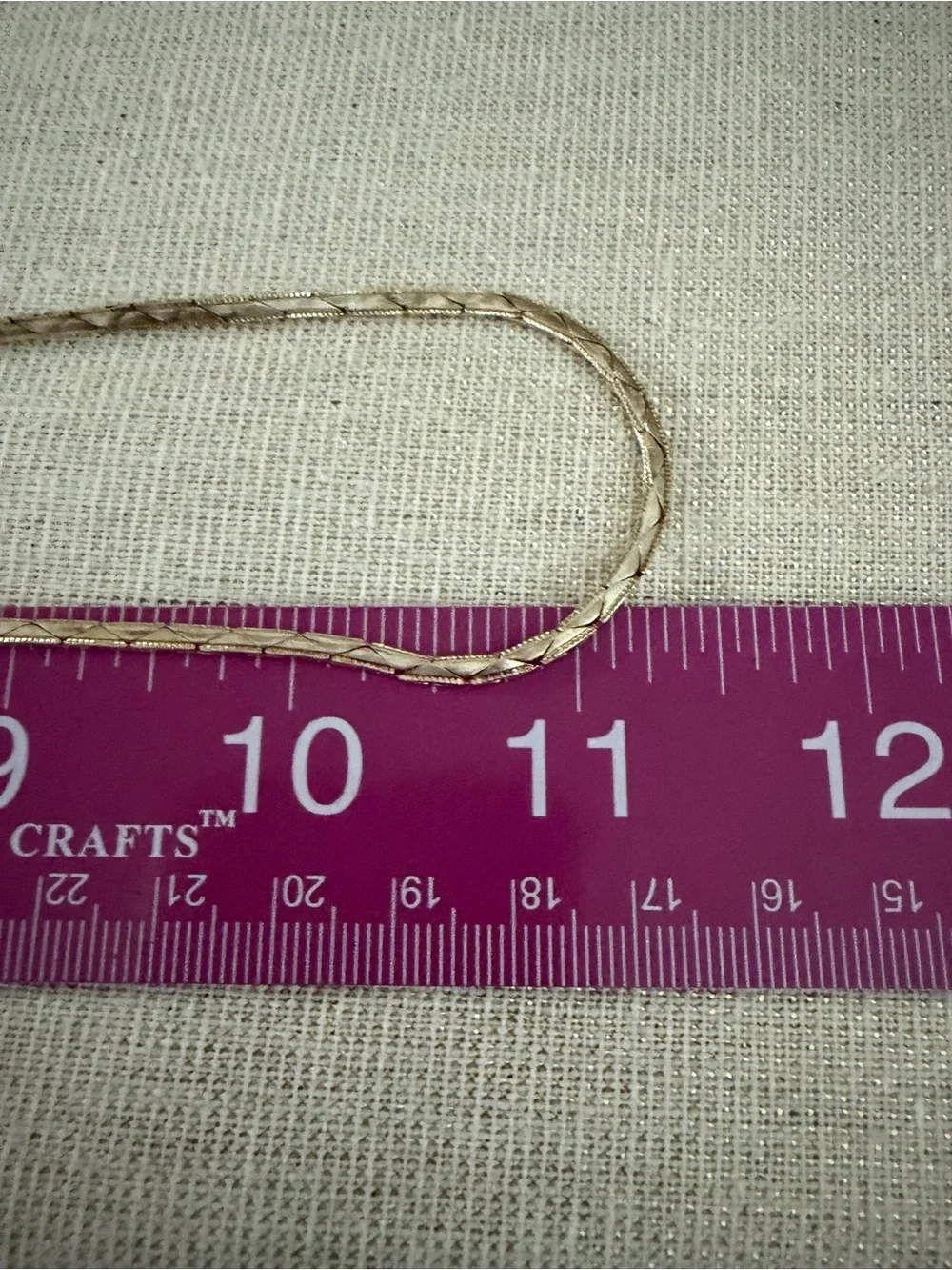 Classic Silver-Tone Flat Herringbone Necklace - Women Jewelry